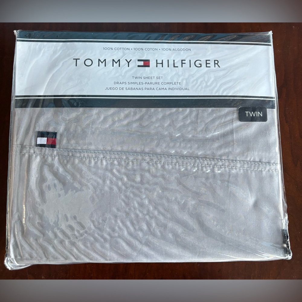 New Tommy Hilfiger The Signature Sheet Set